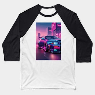 Retro JDM Car Baseball T-Shirt